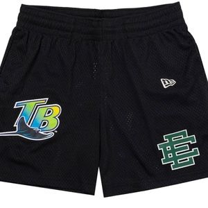 NEW ERIC EMANUEL TAMPA BAY RAYS SHORTS - Small